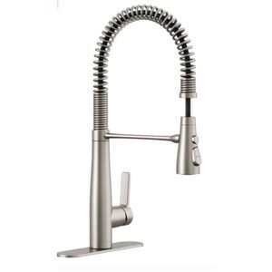 Kohler Pre-Rinse Pull Down Kitchen Faucet Polished Chrome